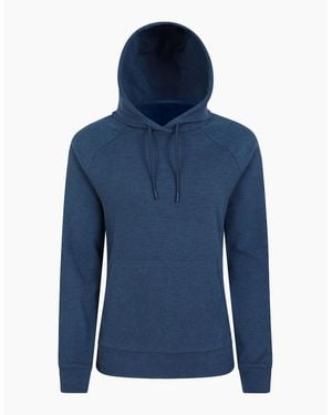 Mountain Warehouse Ladies Strath Soft Touch Hoodie - Blue