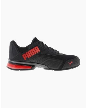 PUMA Leader Bold Leather Trainers - Black