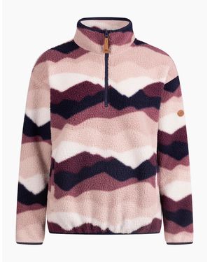 Trespass Ladies Ovie Mountain At200 Half Zip Fleece Top - Pink