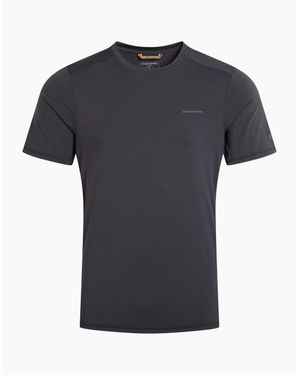 Craghoppers Charon Ii Reflective Logo T-Shirt - Black