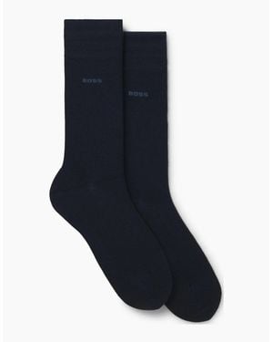 BOSS Boss 2P Rs Bamboo Socks 401 Dark - Blue