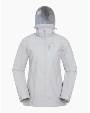Mountain Warehouse Ladies Rainforest Ii Extreme Waterproof Jacket - Grey