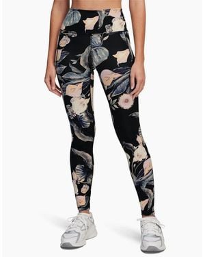 Under Armour Meridian Floral Patterned Leggings - Black