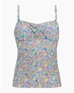 Regatta Ladies Cath Kidston Harmony Ditsy Tankini Top - Blue