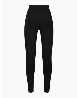Regatta Gravaletechl Solid Patterned Shapewear Leggings - Black