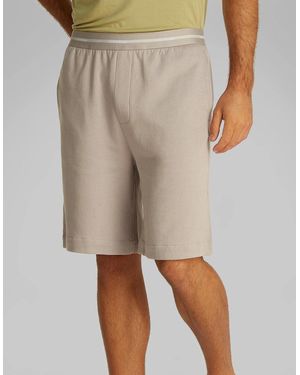 Calvin Klein Modern Terry Lounge Shorts Ash - Natural