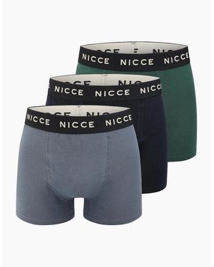 Nicce London Leming 3 Pk Bo - Blue