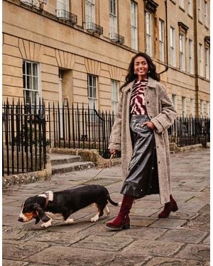 Hush Puppies Heidi Boot Tall Boots Wine - Brown