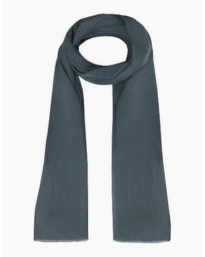 James Lakeland Cashmere Scarf Charcoal - Blue