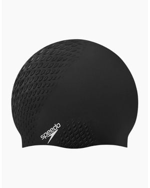 Speedo Adult Active+ Bubble Swimming Cap - Black