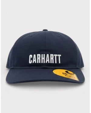 Carhartt Carhartt Logo Embroidered Cap - Blue