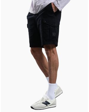 Marshall Artist Ainsdale Cargo Shorts - Black