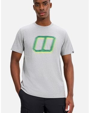 Berghaus Glitched Blocks T-Shirt - Grey