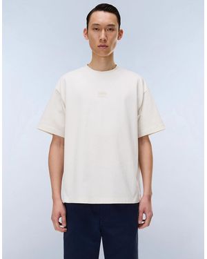 Napapijri Elevated Logo Jersey Short Sleeve T-Shirt - White