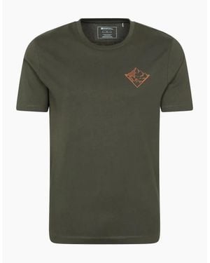 Mountain Warehouse 3 Peaks Cotton T-Shirt - Green