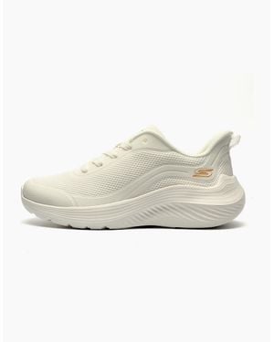 Skechers Sport Vegan Memory Foam Trainers - White
