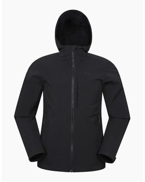 Mountain Warehouse Retreat Packable Soft Shell Jacket - Blue
