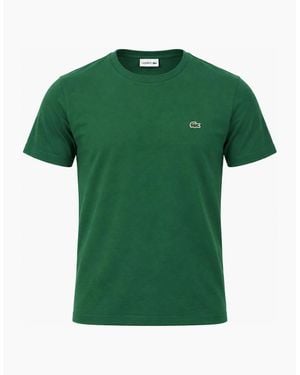 Lacoste Cotton Pima Crew Neck T-Shirt Pine - Green