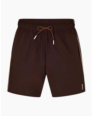 BOSS Iconic Swim Shorts - Purple