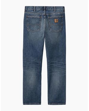 Carhartt Marlow Pant Edgewood Denim Dark Used Wash - Blue