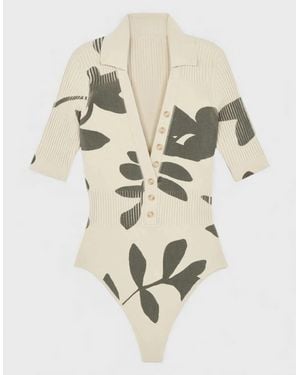 Jacquemus Le Body Yauco Print - Natural