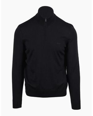BOSS Boss Boss H Ebenji Zip Sweatshirt - Blue