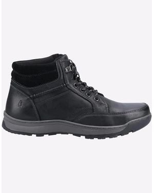 Hush Puppies Grover Memory Foam Boots - Black