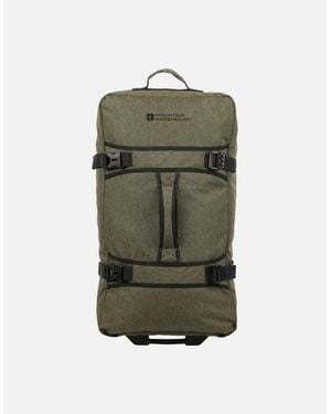 Mountain Warehouse Wander 100L 2 Wheeled Suitcase - Green