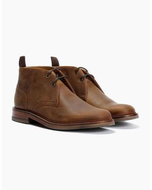 Chapman & Moore Country Chukka Leather Choco Boots - Brown