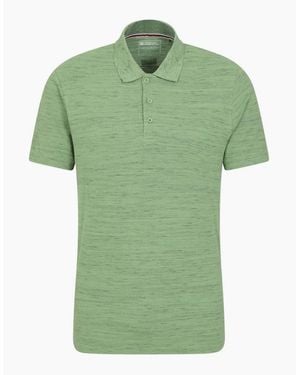Mountain Warehouse Dawnay Textured Pique Polo Shirt - Grey