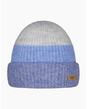Barts Suzam Soft Knitted Turn Up Beanie - Blue