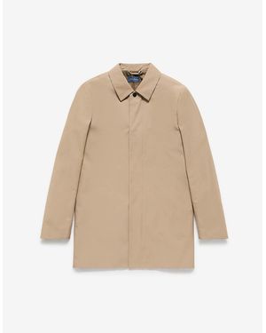 Oliver Sweeney Showerproof Cotton Mac - Natural