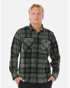 Rip Curl Rip Curl Fun Times Polar Fleece Long Sleeve Shirt - Green