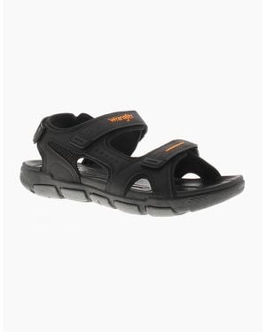 Wrangler Walking Sandals Buster Uk Size - Black