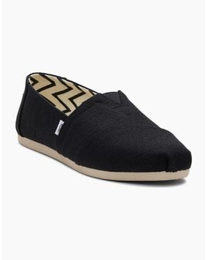 TOMS Alpargata Cotton Shoes - Black