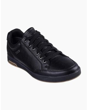 Skechers Cavell Sparkman Polyurethane Lace-Up Shoes - Blue