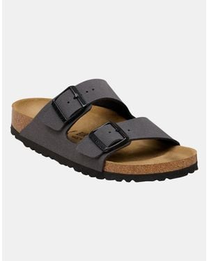 Birkenstock Arizona Birkibuc Sandals - Brown