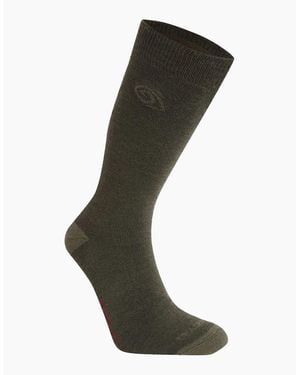 Craghoppers Adult Wool Blend Insect Repellent Boot Socks - Green