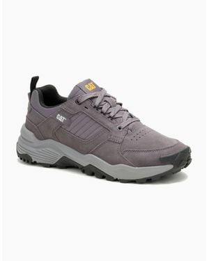 Caterpillar Grapple Suede P726649 Tornado Shoes - Grey