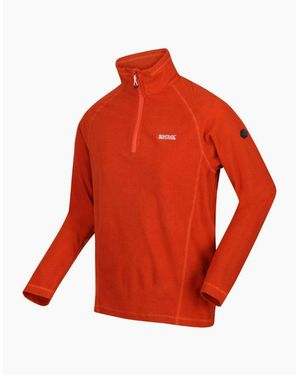 Regatta Great Outdoors Montes Funnel Neck Fleece Jumper - Red