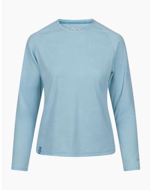 Trespass Ladies Anneliese Long-Sleeved Top - Blue