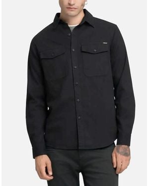Replay Classic Denim Shirt - Black
