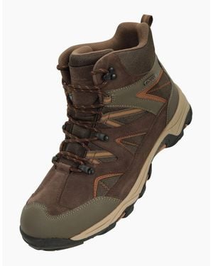 Mountain Warehouse Rapid Suede Hiking Boots - Brown