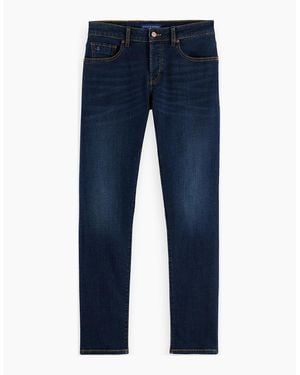 Scotch & Soda Ralston Reg Slim Fit Jeans Beaten - Blue