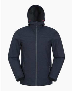 Mountain Warehouse Reykjavik Softshell Windproof Jacket - Blue
