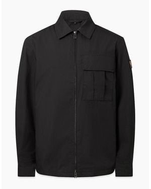 Belstaff Cargo Overshirt - Black