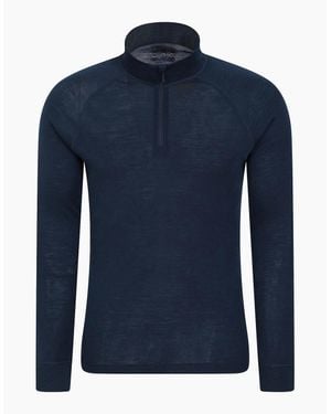 Mountain Warehouse Merino Ii Base Layer Top - Blue