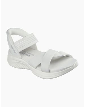 Skechers Ultra Flex 3.0 Never Better Sandals - White