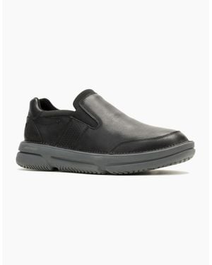 Hush Puppies Baylor Slip On Shoes - Black