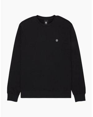 Element Icon Embroidery Sweatshirt - Black